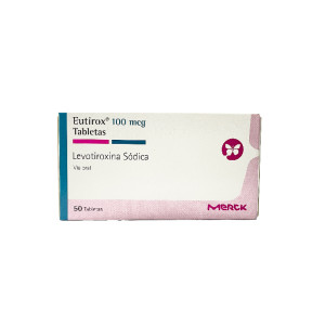 EUTIROX 100 MCG CAJA X 50 TABLETAS 